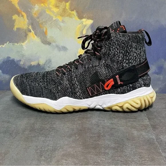 Nike Jordan Apex React Men's Black/Grey Infrared 23 Sneakers Sz 11.5 - Picture 13 of 16